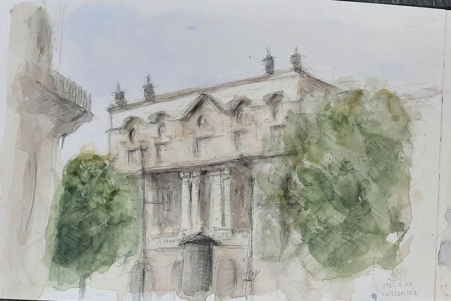 Urban Sketch 025