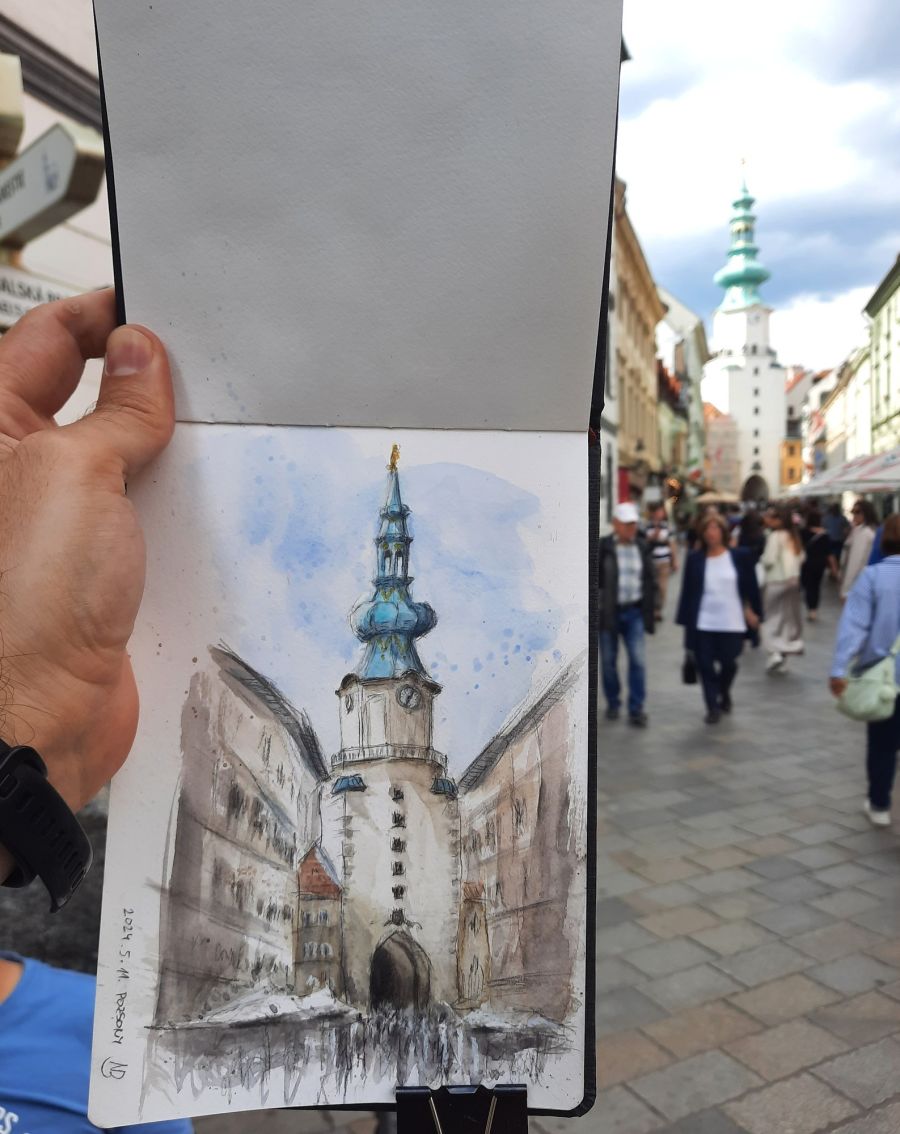 Urban Sketch 038