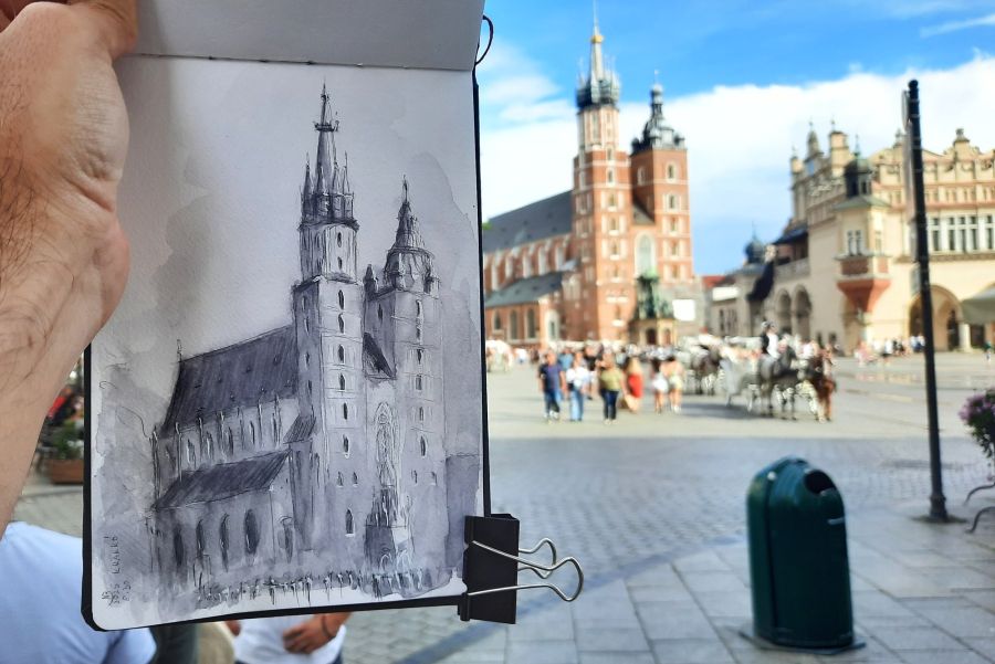 Urban Sketch 054